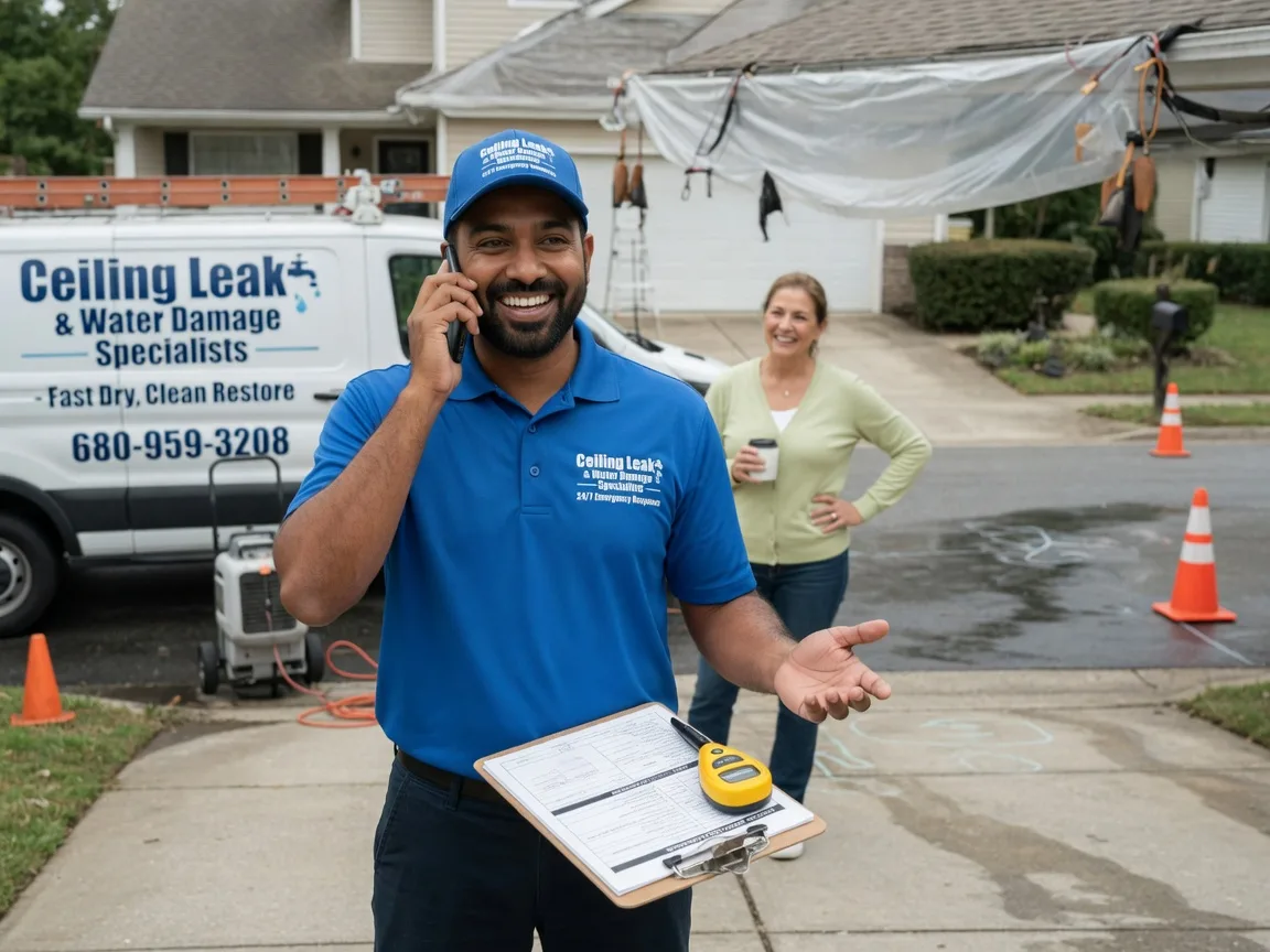 Ceiling Leak Cleanup Taylors Island, MD FAQs